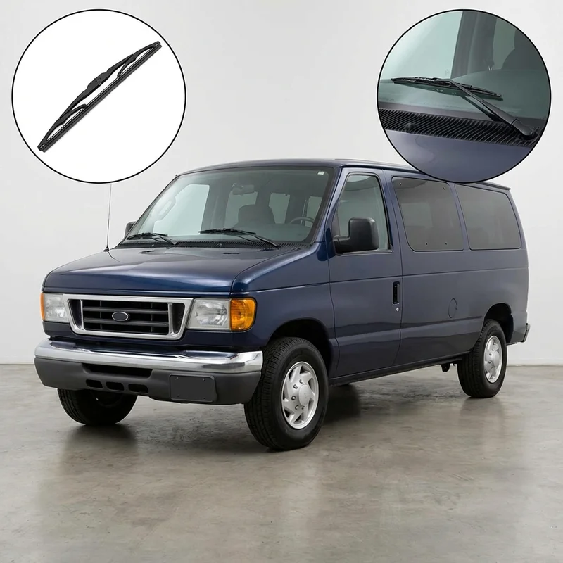 Driver Side Wiper Blade for Ford E-150 Econoline Club Wagon (1975 - 2002) - 1